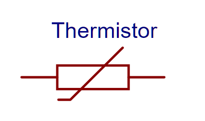 symbol of thermistor