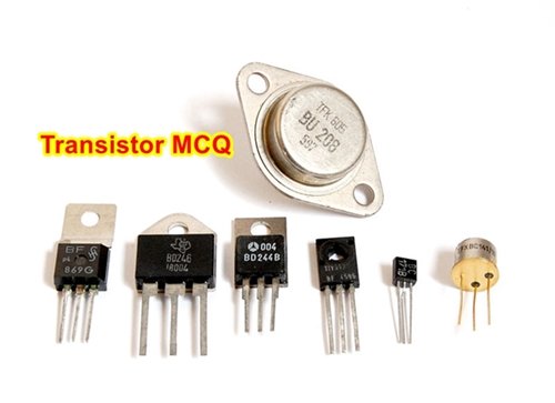 MCQ transistor