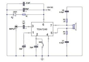 20 W Audio amplifier