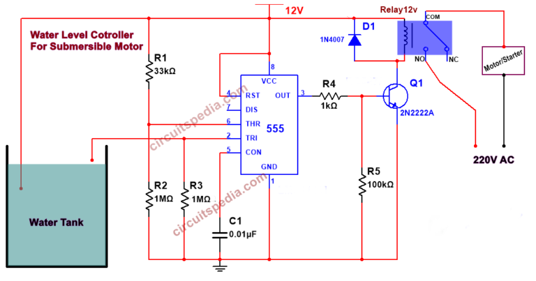 Automatic Water Level Controller