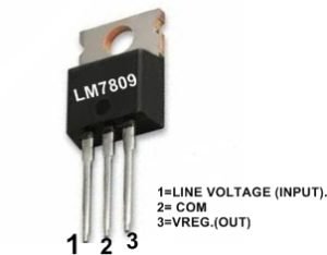 LM7809 LM7805 7812 PIN