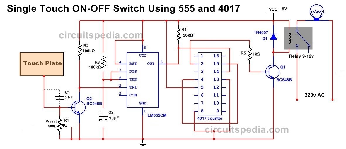 Switching models. Touch Switch схема подключения. Hic Touch-on Switch схема. 4017 Сенсорный переключатель. Hic Touch on Switch YF 6 схема.