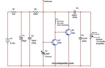 FM Radio Receiver - circuitspedia melody mobile home wiring diagram 