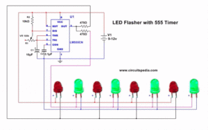 Simple LED Flasher circuit