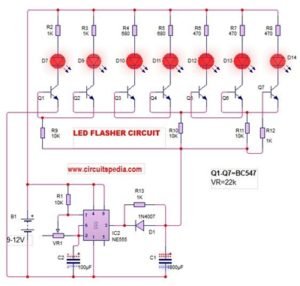 LED Flasher circuit