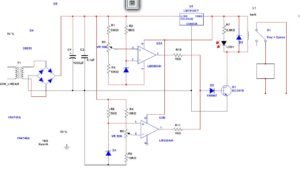 overvoltage and undervoltage cutoff protection circuit