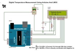 digital thermometer arduino