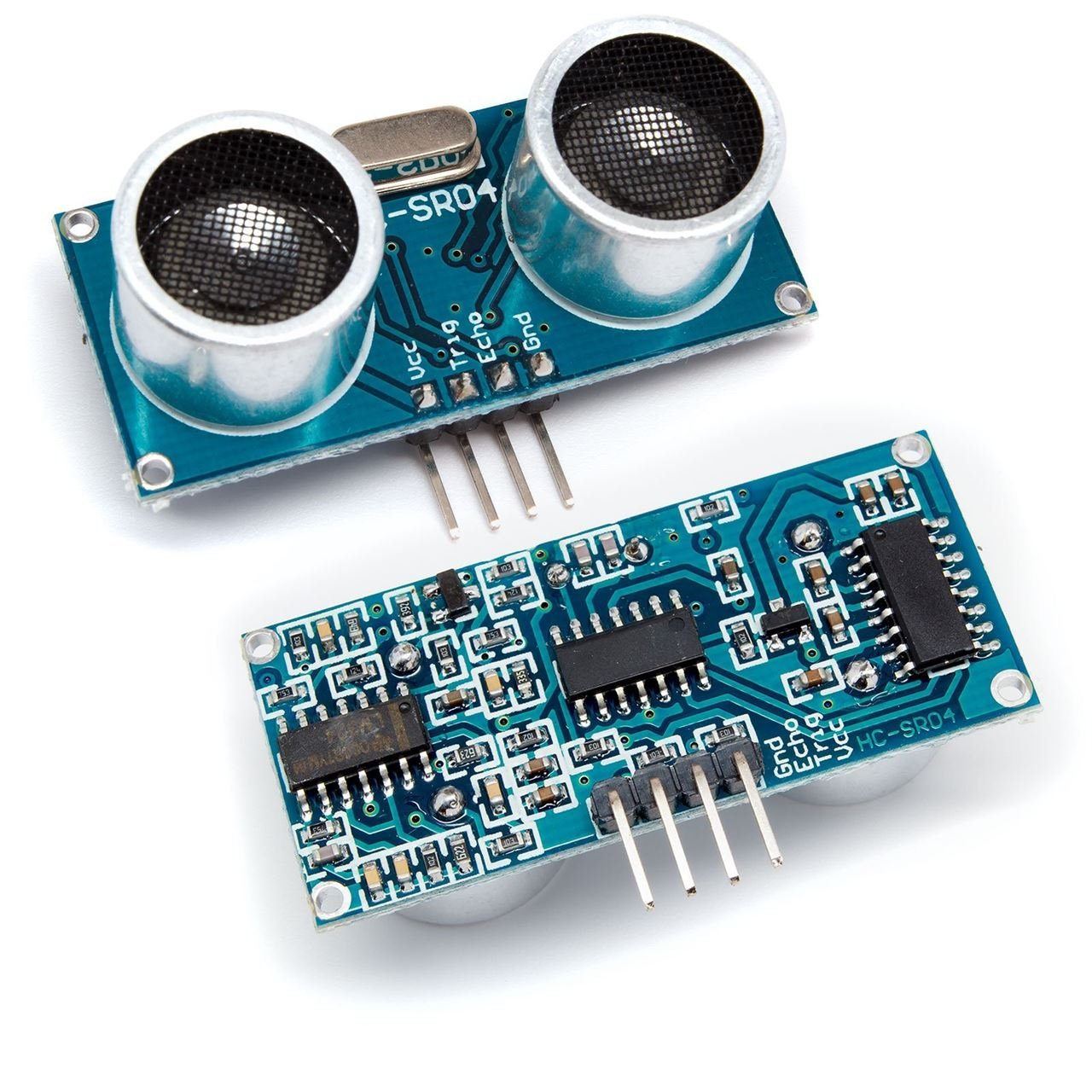 Hc Sr04 Ultrasonic Sensor Schematic 