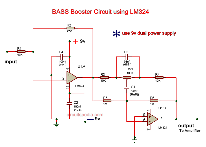 Turbo bass circuit