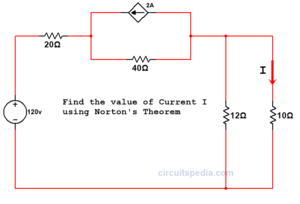 Norton Theorem Examples | Circuitspedia.com