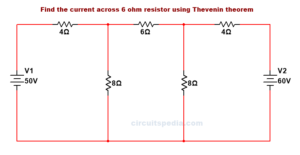 thevenin theorem example