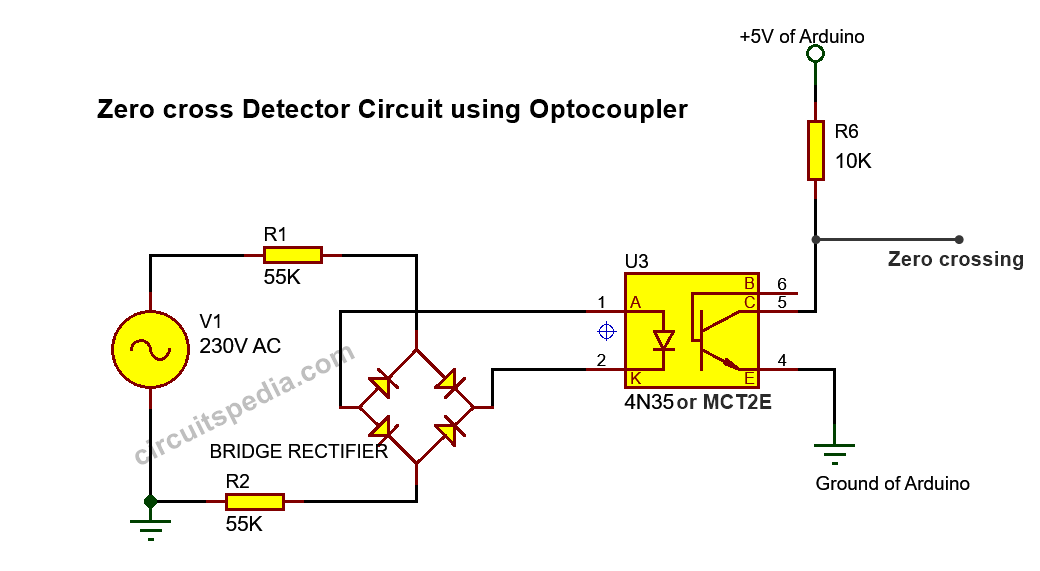 Zero crossing. Zero Cross Detector pc817. Детектор нуля на pc817. Zero Cross Detector comparator. Оптопара Zero Cross.