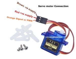 servo motor pin diagram