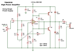 2030 amplifier circuit diagram 2