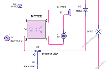 4 Fuse blown indicator circuit diagram