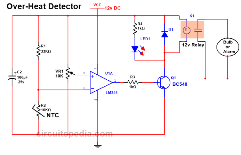 Simple Electric Circuit Diagram, Electronic Circuit Diagram For Beginners