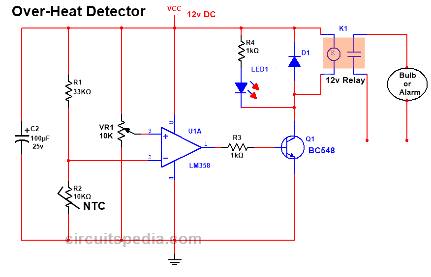 simple delay timer latch circuit