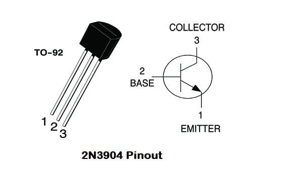 2n3904 pin configuration