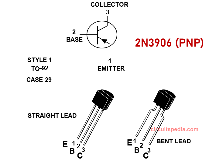 2N3906 Pinout | 2N3906 Datasheet, Equivalent Transistor