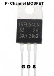 P channel mosfet IRF9540 pinout